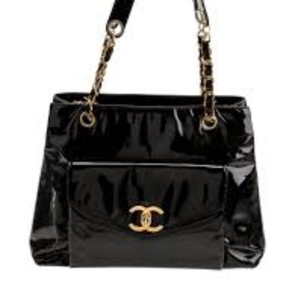 24k gold hardware Chanel vintage tote bag - Picture 17 of 17